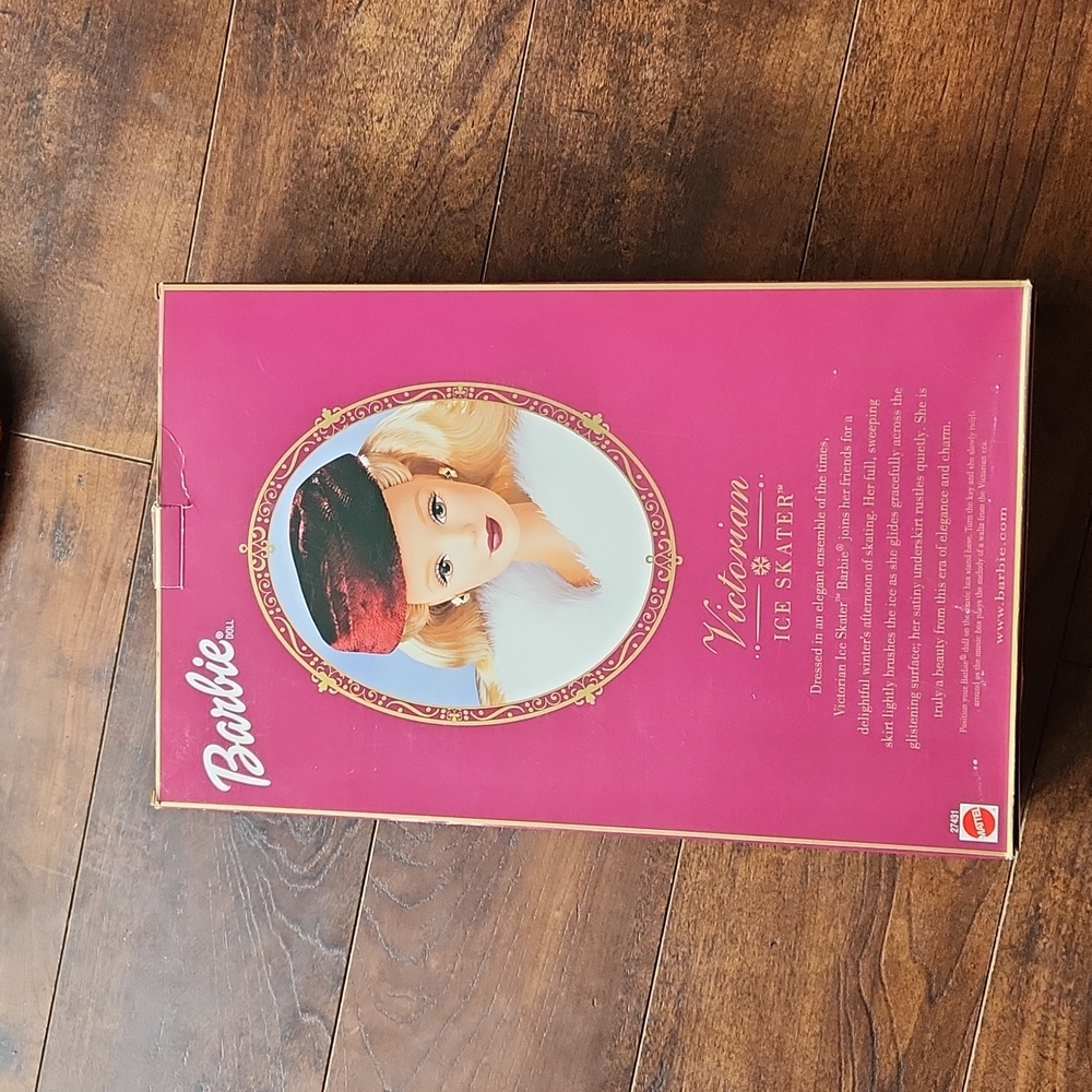 Victorian ice skater barbie